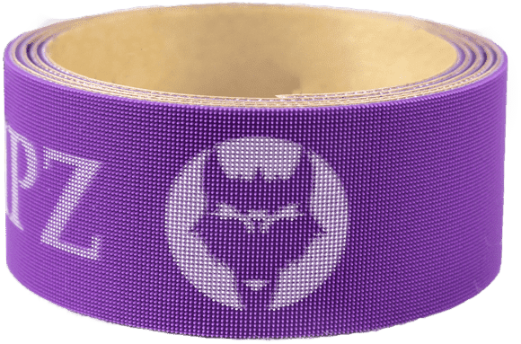 VukGripz Baseball Bat Grip Tape - Purple White - HIT a Double - 1
