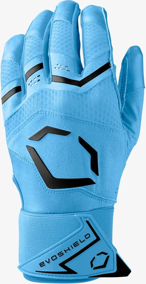 EvoShield Carbyne Youth Batting Glove with Strap - Victory Blue