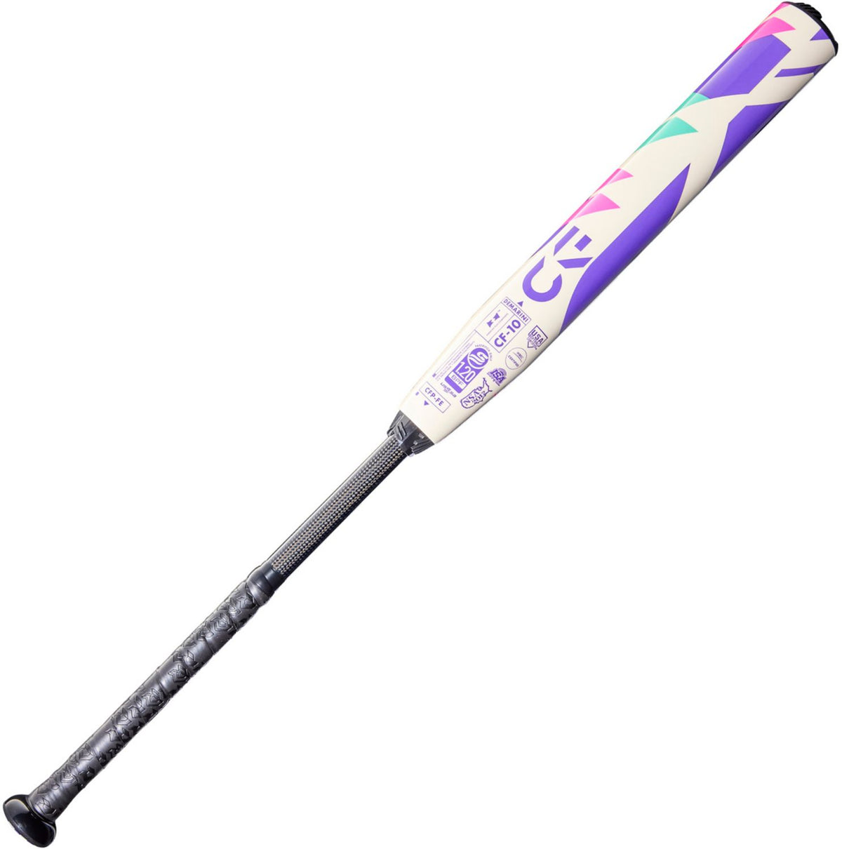 DeMarini 2026 CF (-10) Fastpitch Softball Bat WBD2631010 - Purple Pink Mint