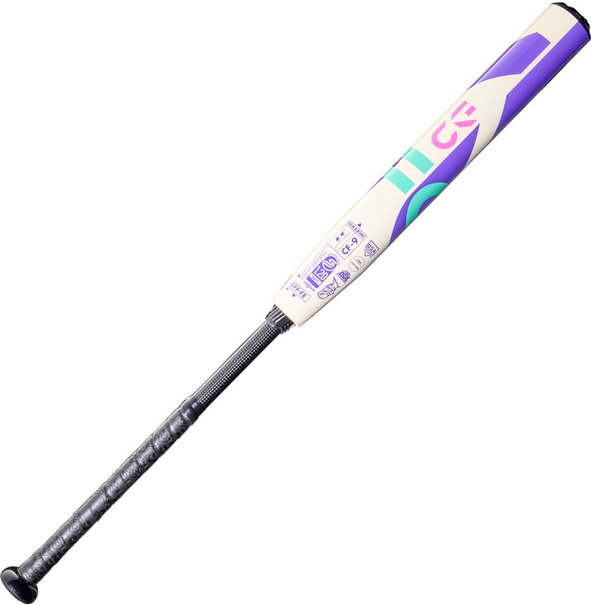 DeMarini 2026 CF (-9) Fastpitch Softball Bat WBD2632010 - Purple Pink Mint