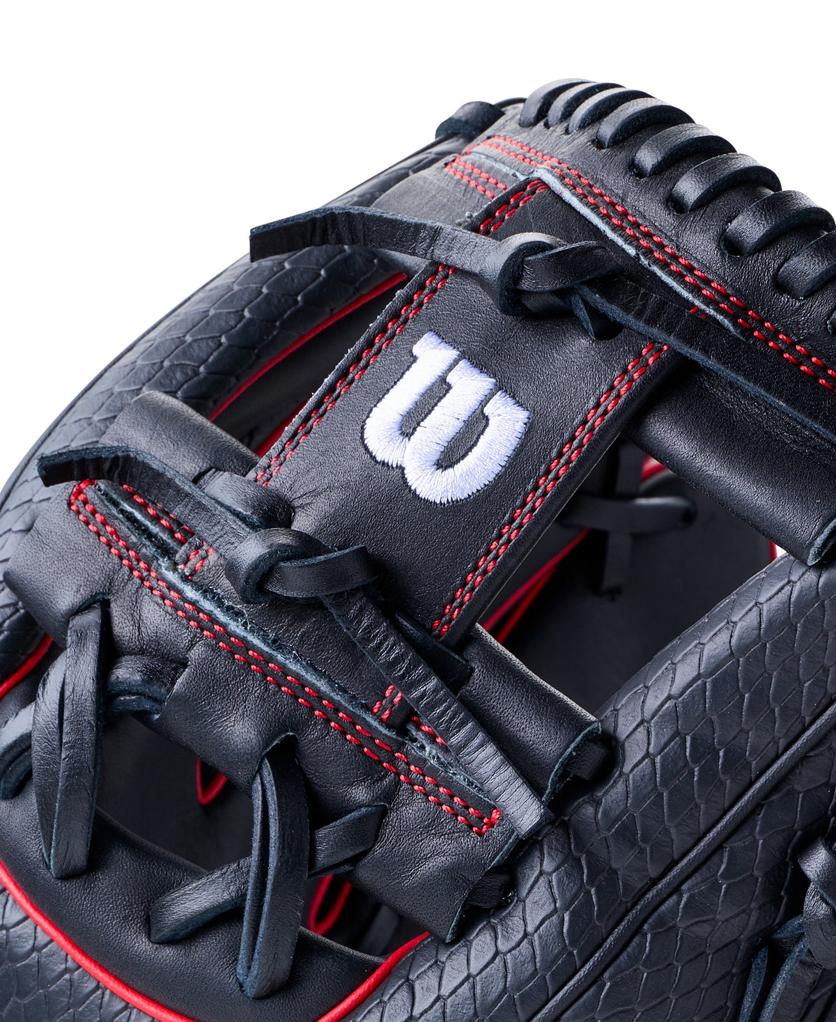 Wilson 2027 A1000 1975 11.75" Infield Baseball Glove WBG02601RT1975 - Black White