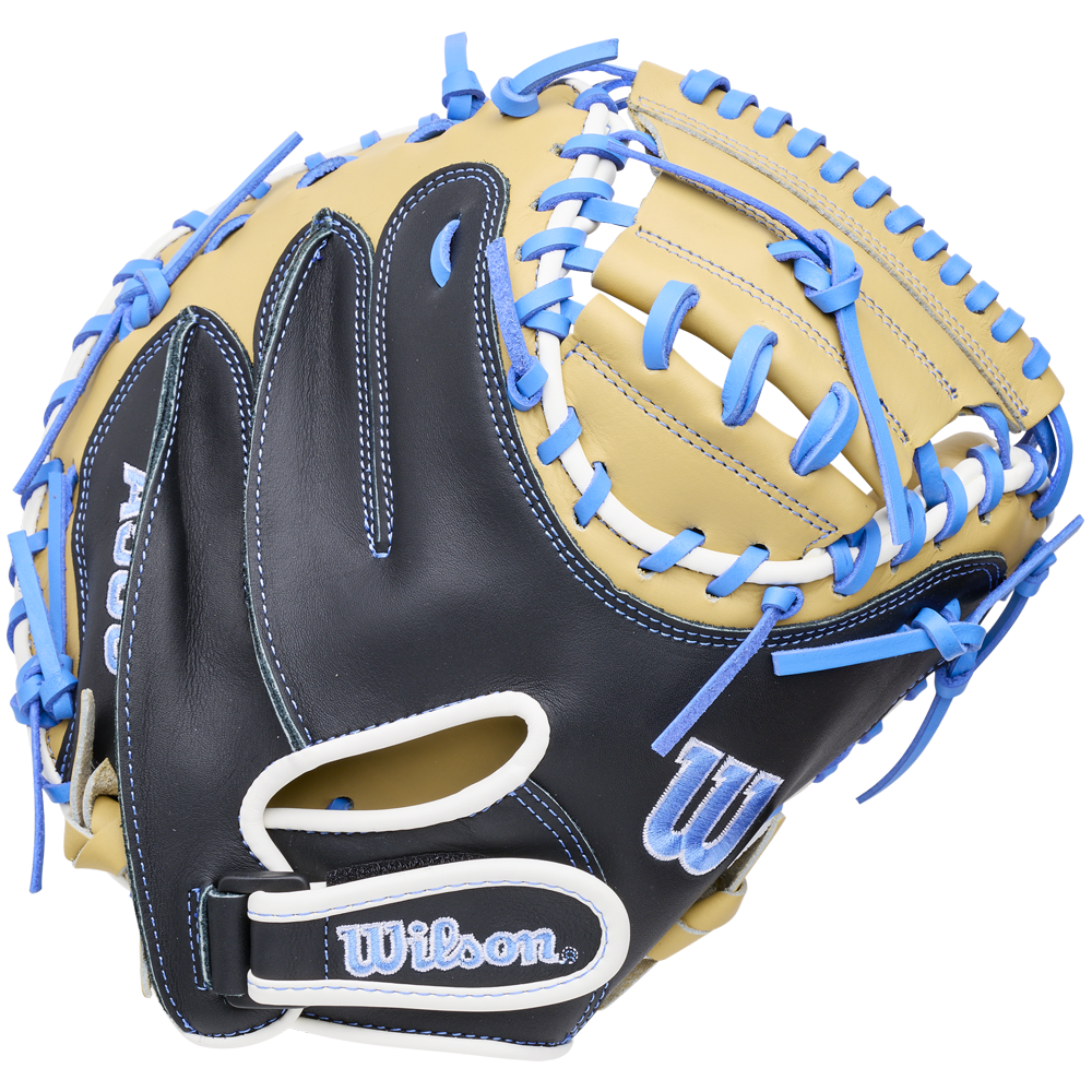 Wilson 2027 A500 32.00" Catcher's Mitt WBG08901RT32 - Black Yellow