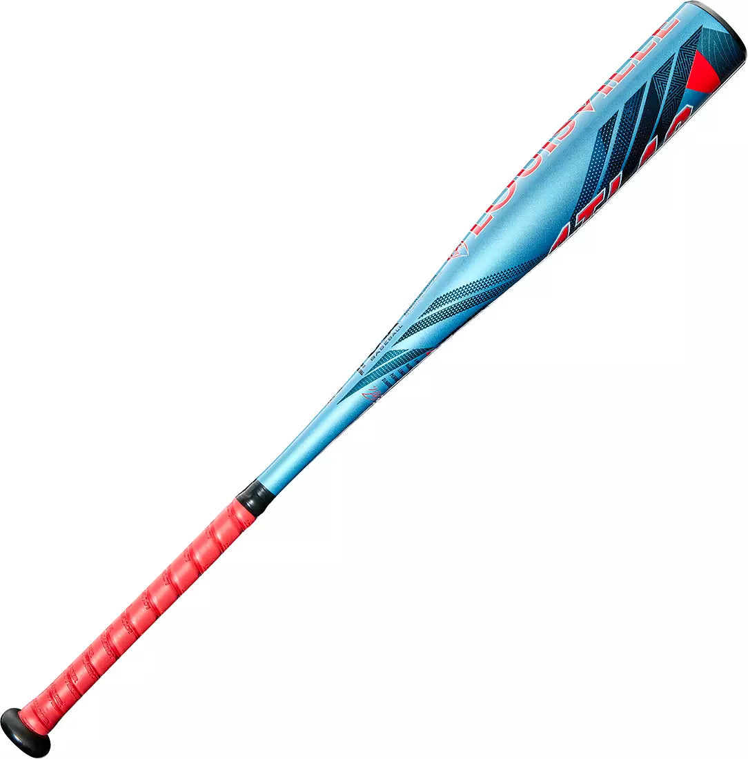 Louisville Slugger 2026 Atlas (-11) 2 5/8" USA Approved Bat WBL4129010 - Sky Blue Red Black - HIT a Double - 5