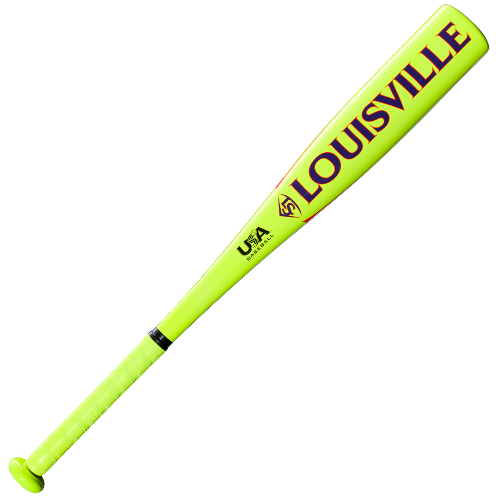 Louisville Slugger 2027 Supra (-13) USA Tee-Ball Bat WBL4266010 - Neon Yellow Navy