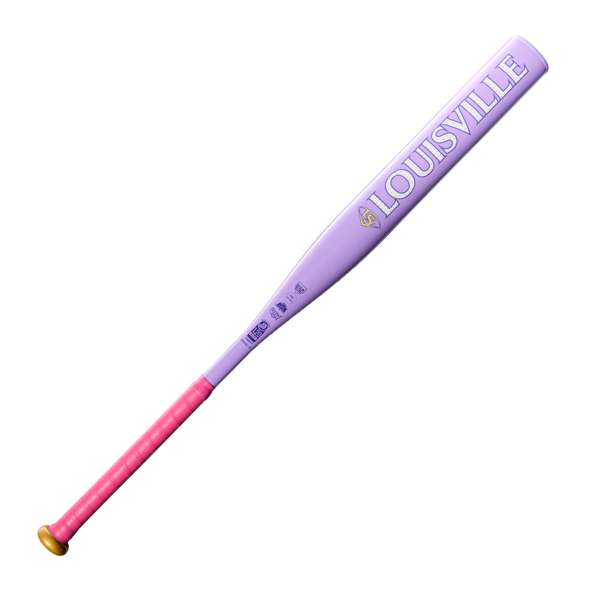 Louisville Slugger 2027 Diva Fastpitch (-11) Bat WBL428201 - Purple-Light Green