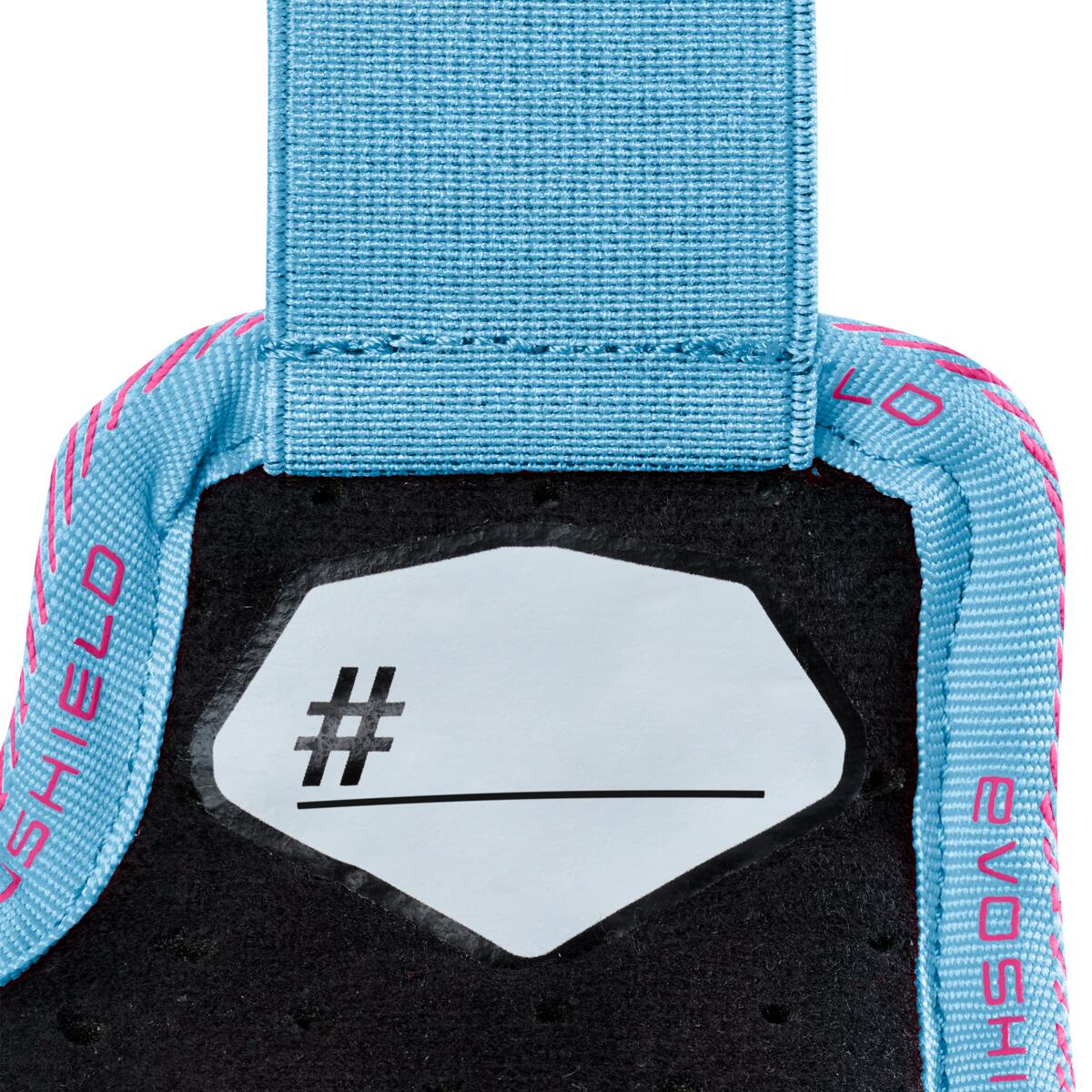 EvoShield Pro-SRZ 3.0 Batter's Hand Guard - Blue-Light Pink-Hot
