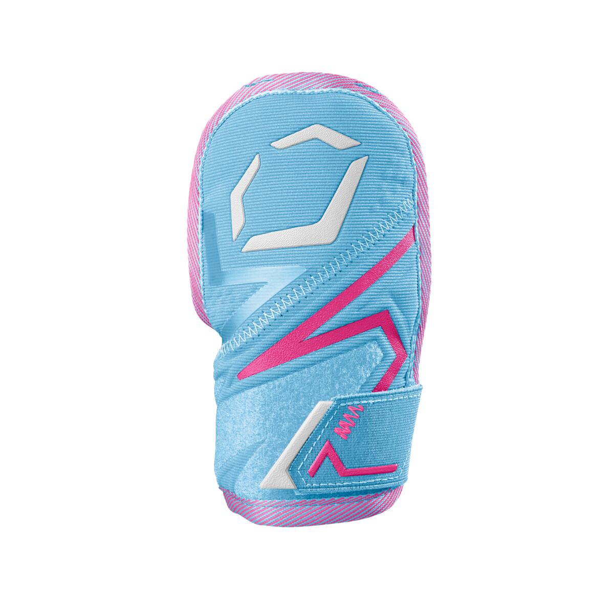EvoShield Pro-SRZ 3.0 Batter's Hand Guard - Blue-Light Pink-Hot