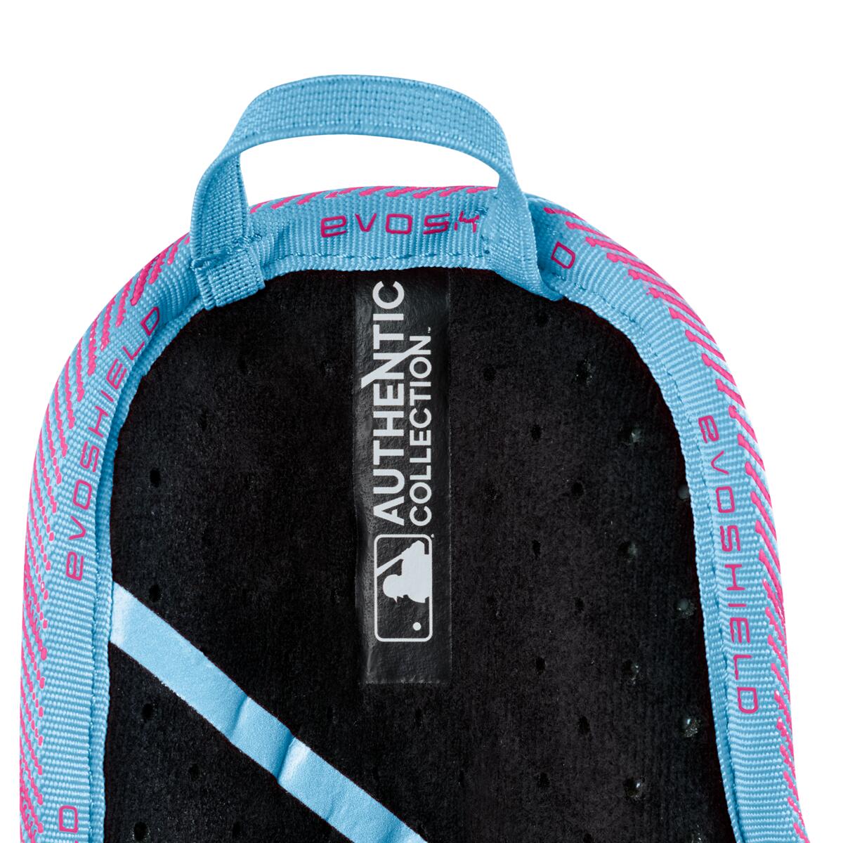 EvoShield Pro-SRZ 3.0 Batter's Hand Guard - Blue-Light Pink-Hot