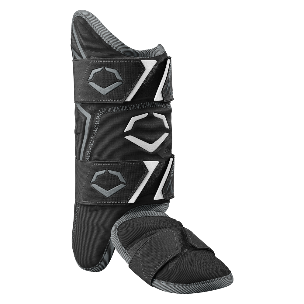 EvoShield Pro-SRZ 3.0 Batter's Leg Guard - Black (RHH)