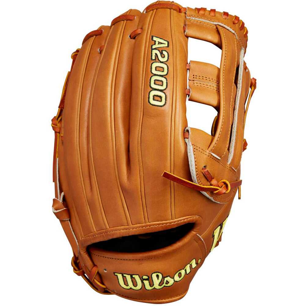 Wilson A2000 DW5 12.00" Glove Day Series Infield Glove WBW10207912 - Saddle Tan - HIT a Double