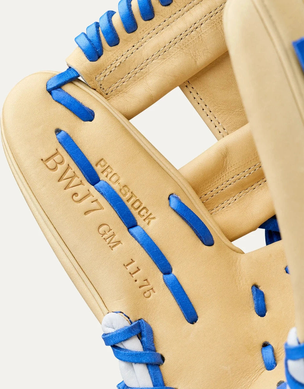 Wilson A2000 Bobby Witt Jr 11.75" Winter Collection Infield Glove WBW1040681175 - Blonde Royal Blue - HIT a Double - 8