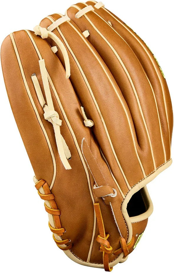 Wilson A2000 Classic Series EL3 11.75" Infield Baseball Glove WBW1041151175 - Saddle Tan Blonde Wilson Yellow - HIT a Double - 5
