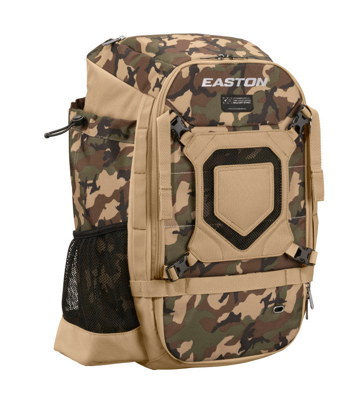 Easton Walk Off Ethos Bat Pack Backpack - Tan Army Camo