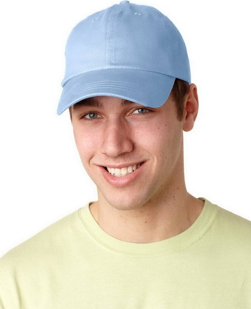 Adams Headwear EB101 Essentials Brushed Cap - Baby Blue