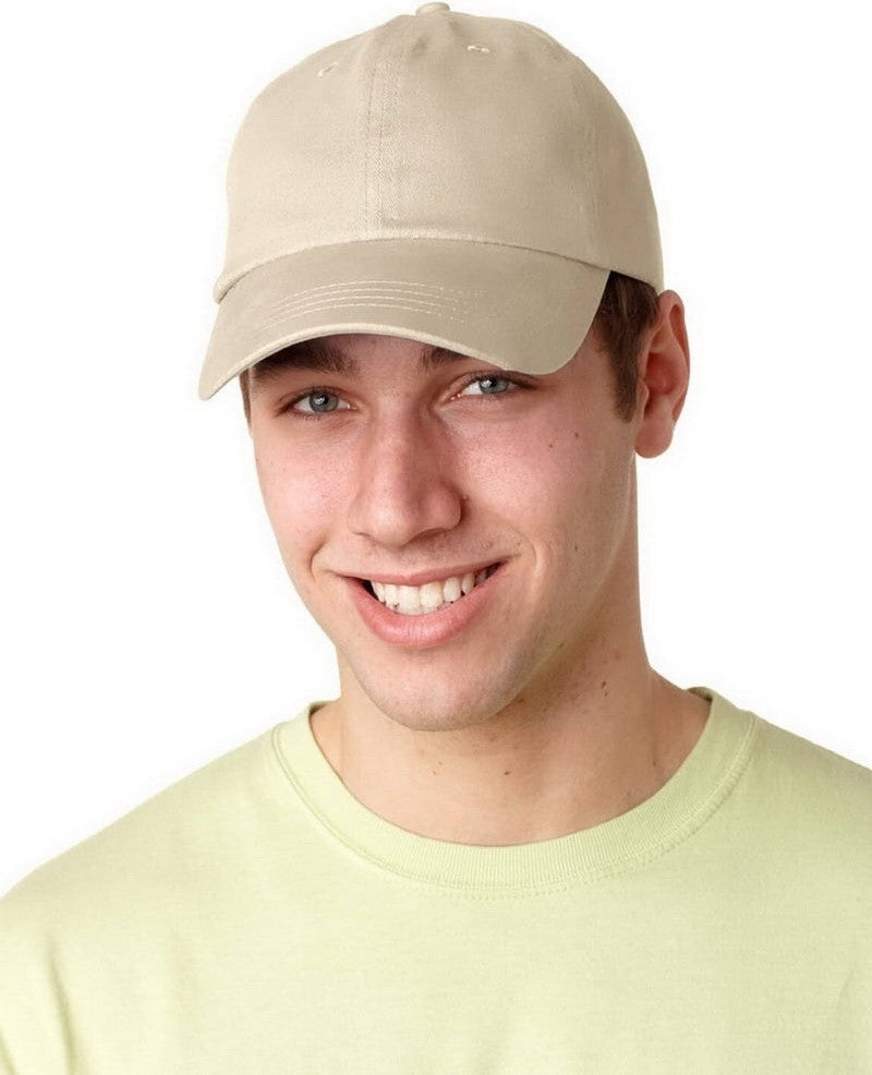 Adams Headwear EB101 Essentials Brushed Cap - Stone
