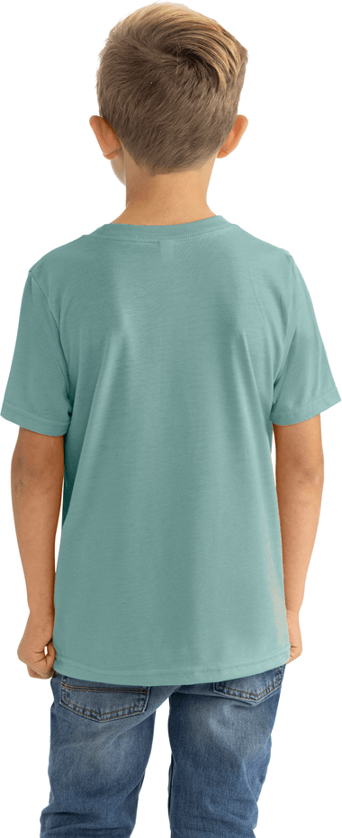 Next Level 3312 Youth CVC T-Shirt - Heather Seafoam