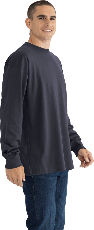 Next Level 7211 Heavyweight Cotton Long Sleeve T-Shirt - Harbor Blue