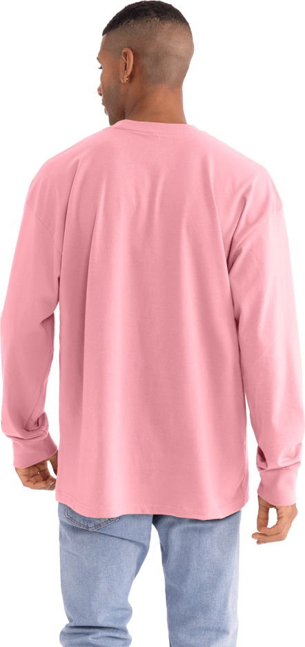 Next Level 7211 Heavyweight Cotton Long Sleeve T-Shirt - Light Pink