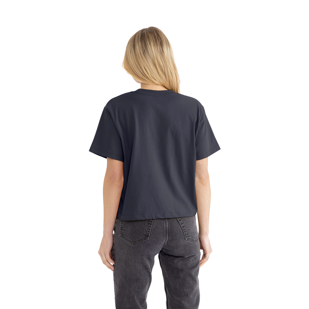 Next Level 7610 Women's Heavyweight High Boxy T-Shirt - Harbor Blue