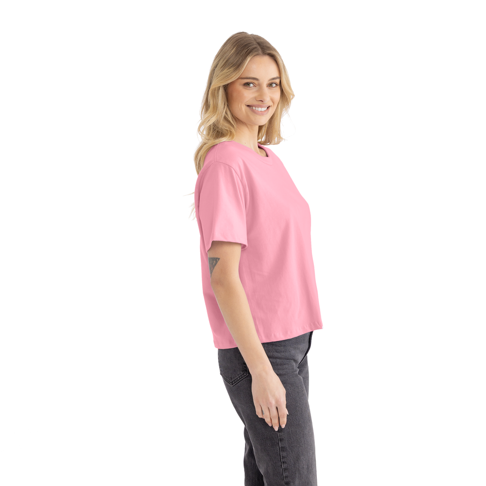 Next Level 7610 Women's Heavyweight High Boxy T-Shirt - Light Pink