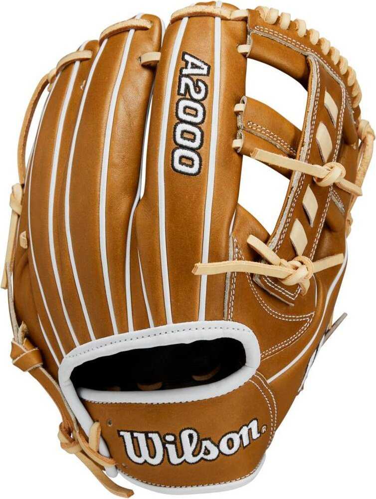 Wilson A2000 1716 11.50&quot; Infield Glove WBW101384115 - Blonde Saddle Tan - HIT a Double - 1