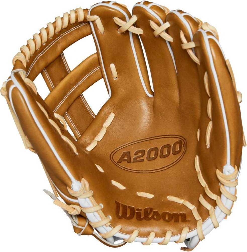 Wilson A2000 1716 11.50&quot; Infield Glove WBW101384115 - Blonde Saddle Tan - HIT a Double - 2