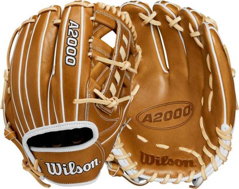 Wilson A2000 1716 11.50&quot; Infield Glove WBW101384115 - Blonde Saddle Tan - HIT a Double - 3