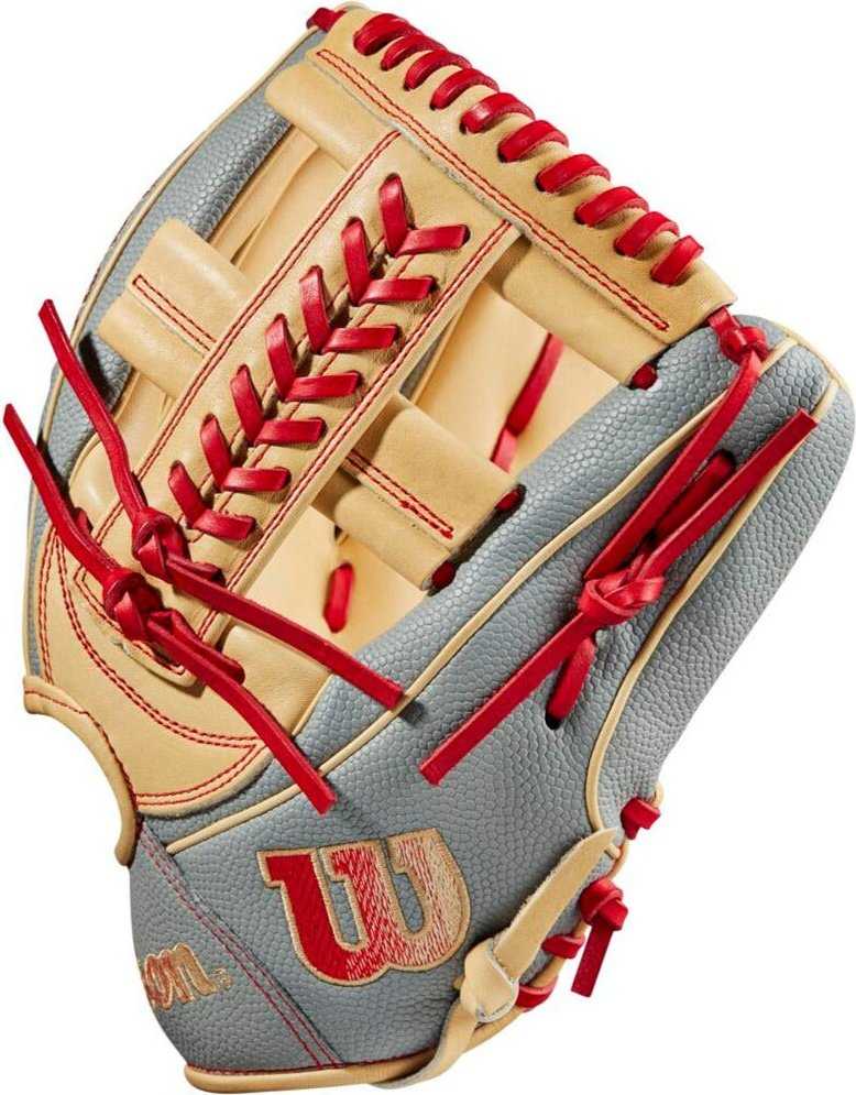Wilson A2000 1785SS 11.75&quot; Infield WBW1009711175 - Gray Blonde Red - HIT a Double - 4