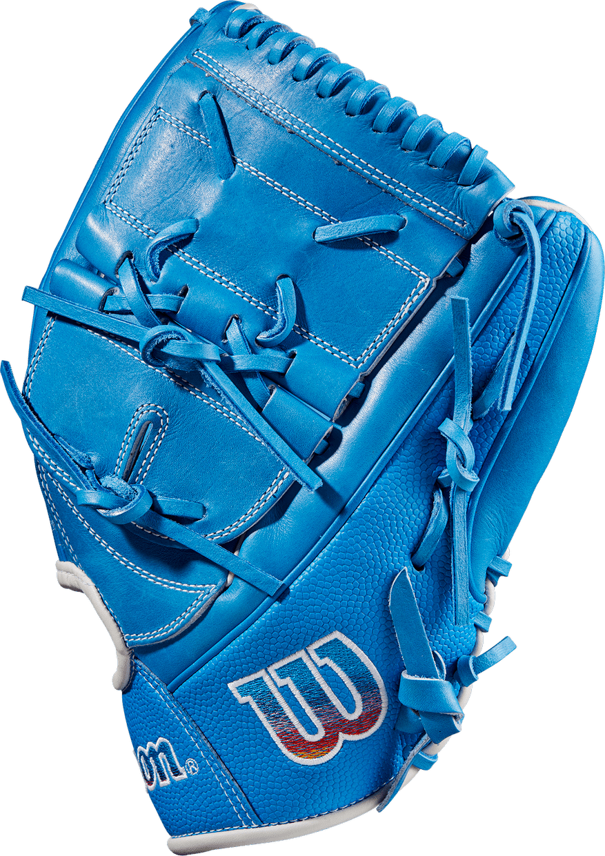 Wilson A2000 Love the Moment Series B2 12.00&quot; Infield Pitcher Glove WBW10084612 - Blue - HIT a Double - 4