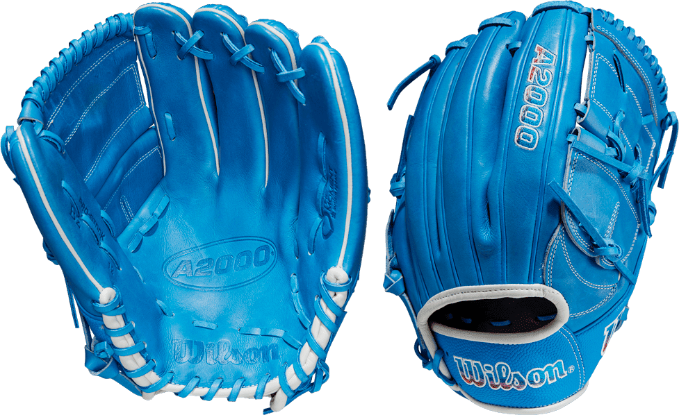 Wilson A2000 Love the Moment Series B2 12.00&quot; Infield Pitcher Glove WBW10084612 - Blue - HIT a Double - 3