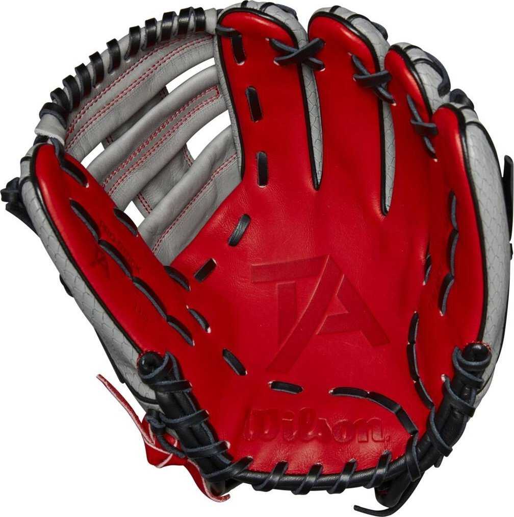 Wilson A2000 Tim Anderson GM 11.50" Infield Glove WBW101634115 - Gray Black - HIT a Double - 1
