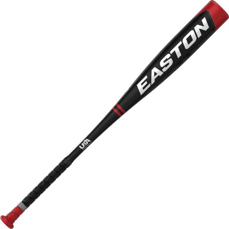 Easton 2023 Alpha ALX -8 USA Approved Bat 2 5/8&quot; YBB23AL8 - Black Red - HIT a Double - 3