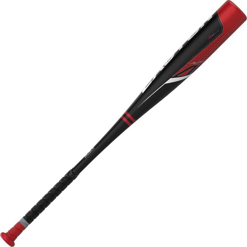 Easton 2023 Alpha ALX -8 USA Approved Bat 2 5/8&quot; YBB23AL8 - Black Red - HIT a Double - 5