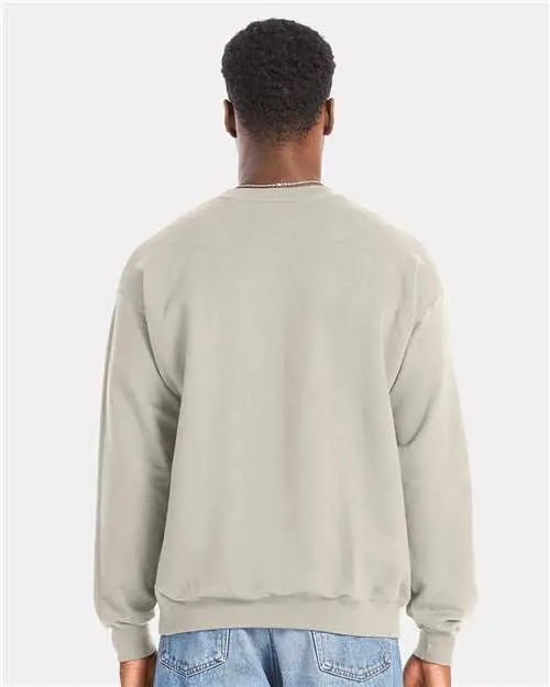 Hanes Rs160 Perfect Sweats Crewneck Sweatshirt - Sand