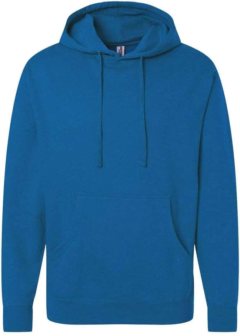 Independent Trading Co. Ss4500 Midweight Hooded Sweatshirt - Royal Heather - Xs