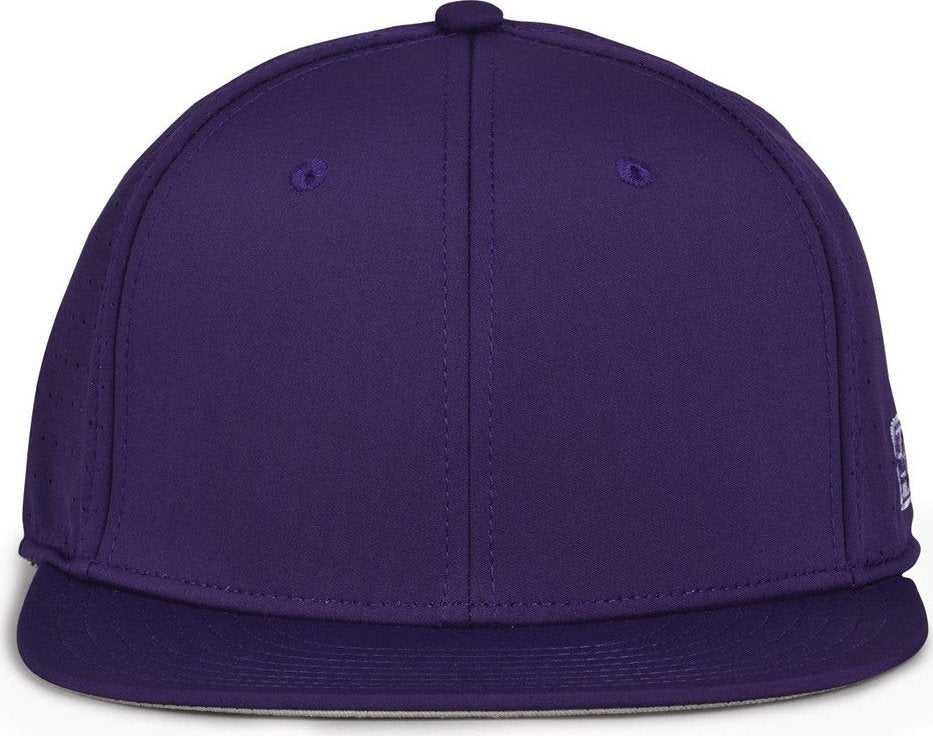 The Game GB998 Perforated GameChanger Cap - Purple - HIT a Double - 2