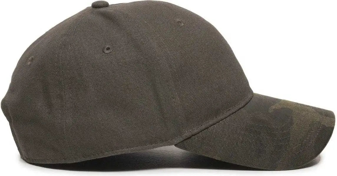 Oc Sports Ghp-100 Adjustable Cap - Olive - 6 7/8’’ - 7 1/2’’