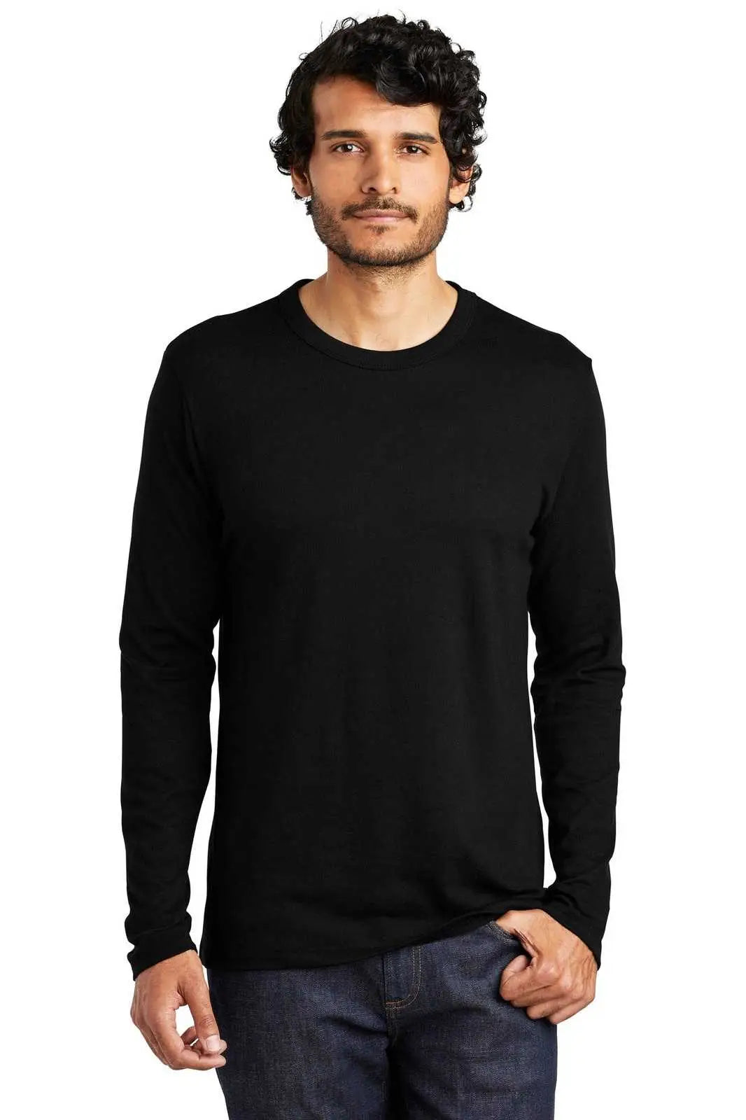 Alternative Aa5100 the Keeper Vintage 50/50 Long Sleeve Tee - Black