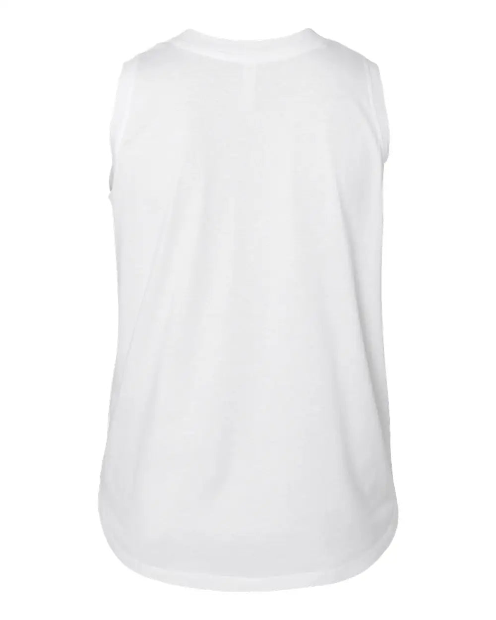 Lat 3892 Women’s Curvy Relaxed Fine Jersey Tank - White