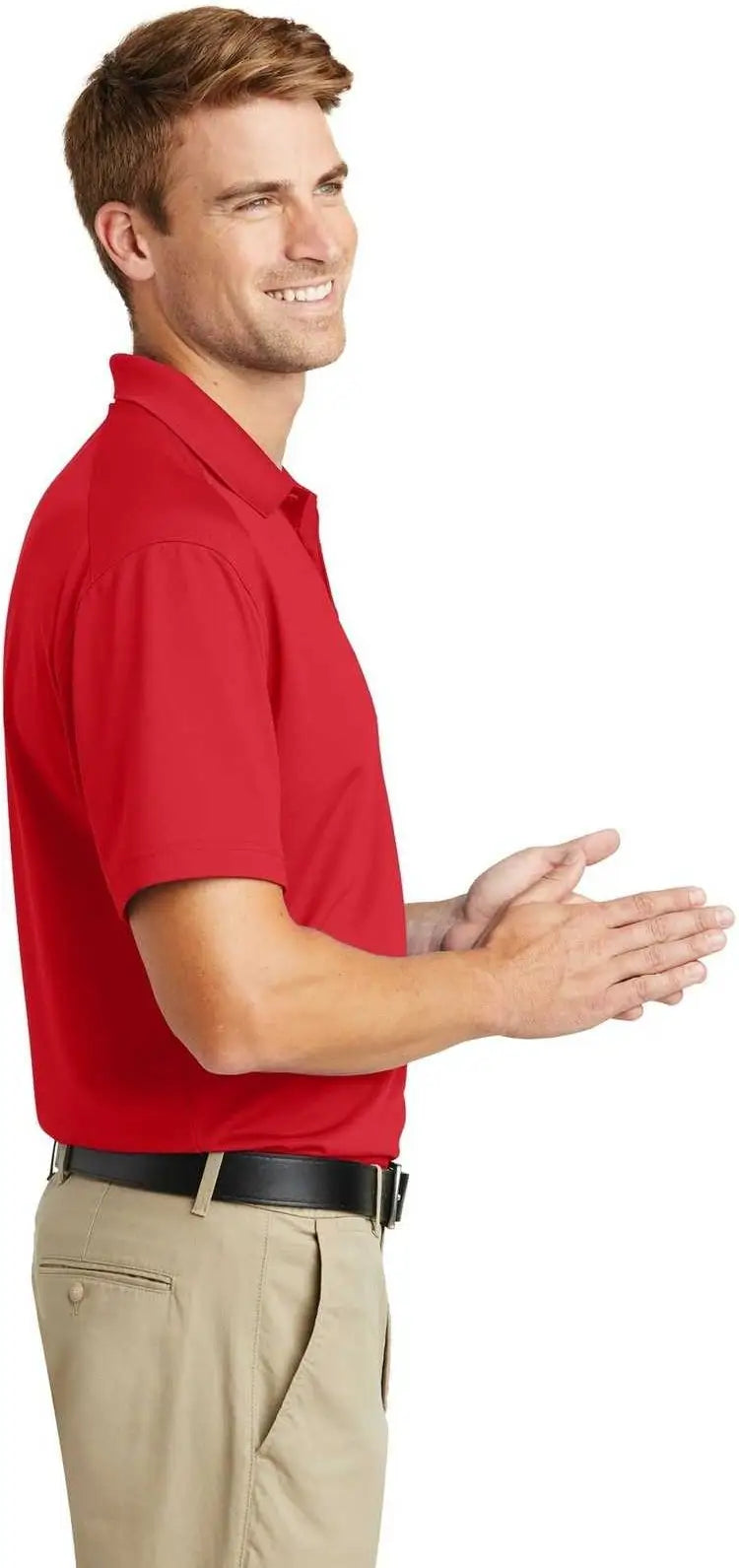 Cornerstone Cs418 Select Lightweight Snag-proof Polo - Red