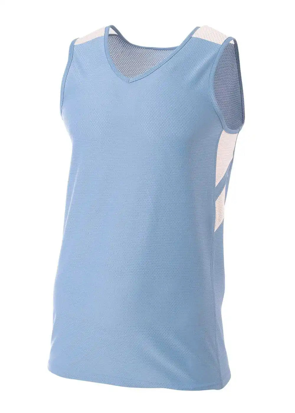 A4 N1178 Fast Break Jersey Light Blue White