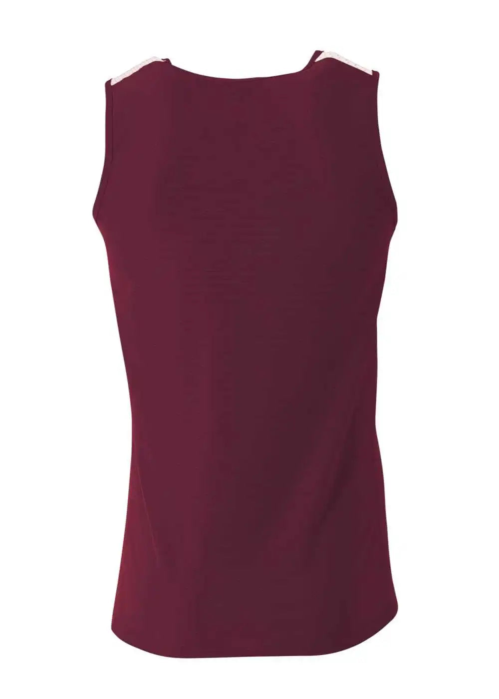 A4 N1178 Fast Break Jersey Maroon White