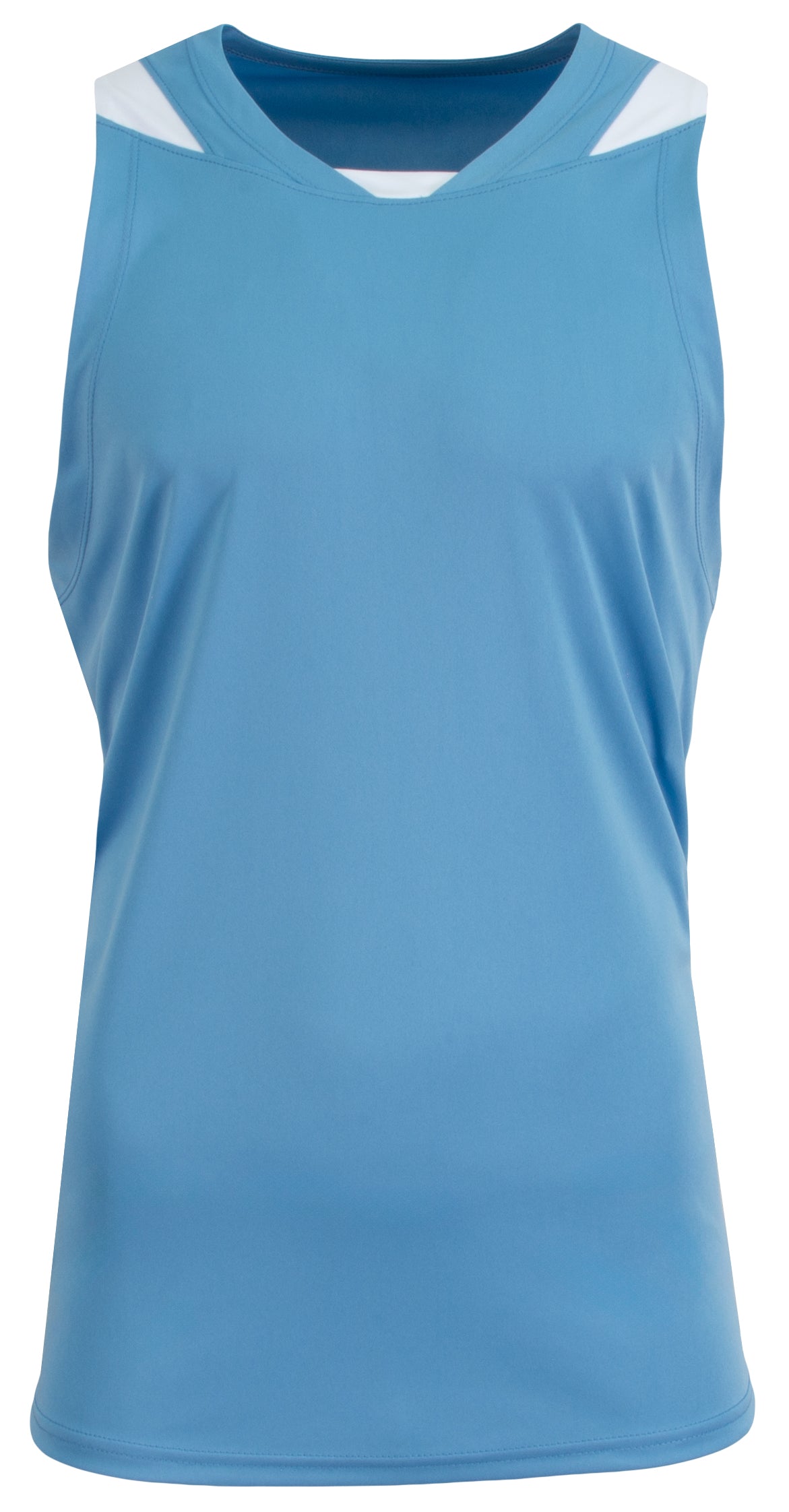 A4 N2095 Step Back Basketball Jersey - Lt Blue White - Blue-light / Adult s