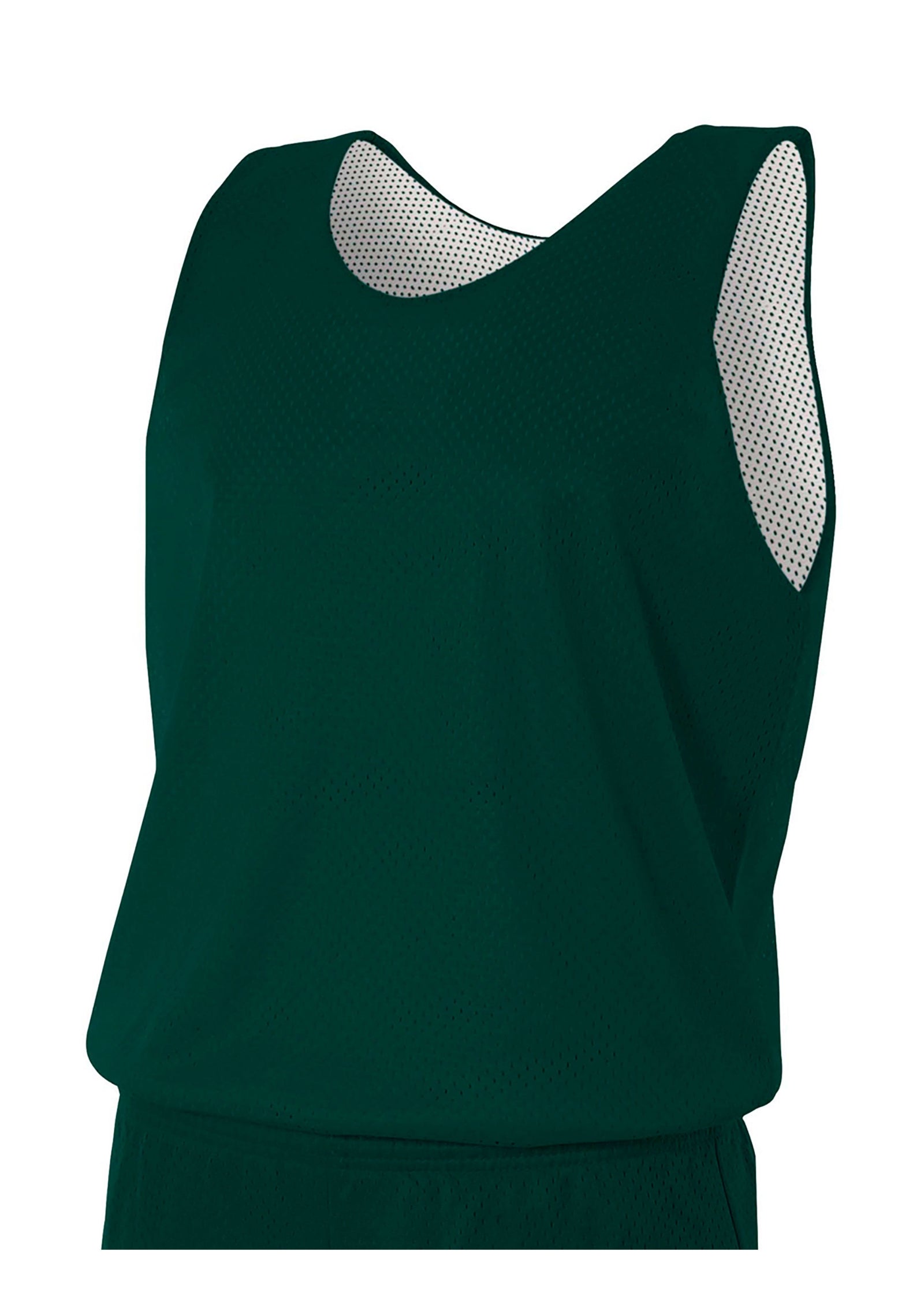 A4 N2206 Youth Reversible Mesh Tank - Hunter White