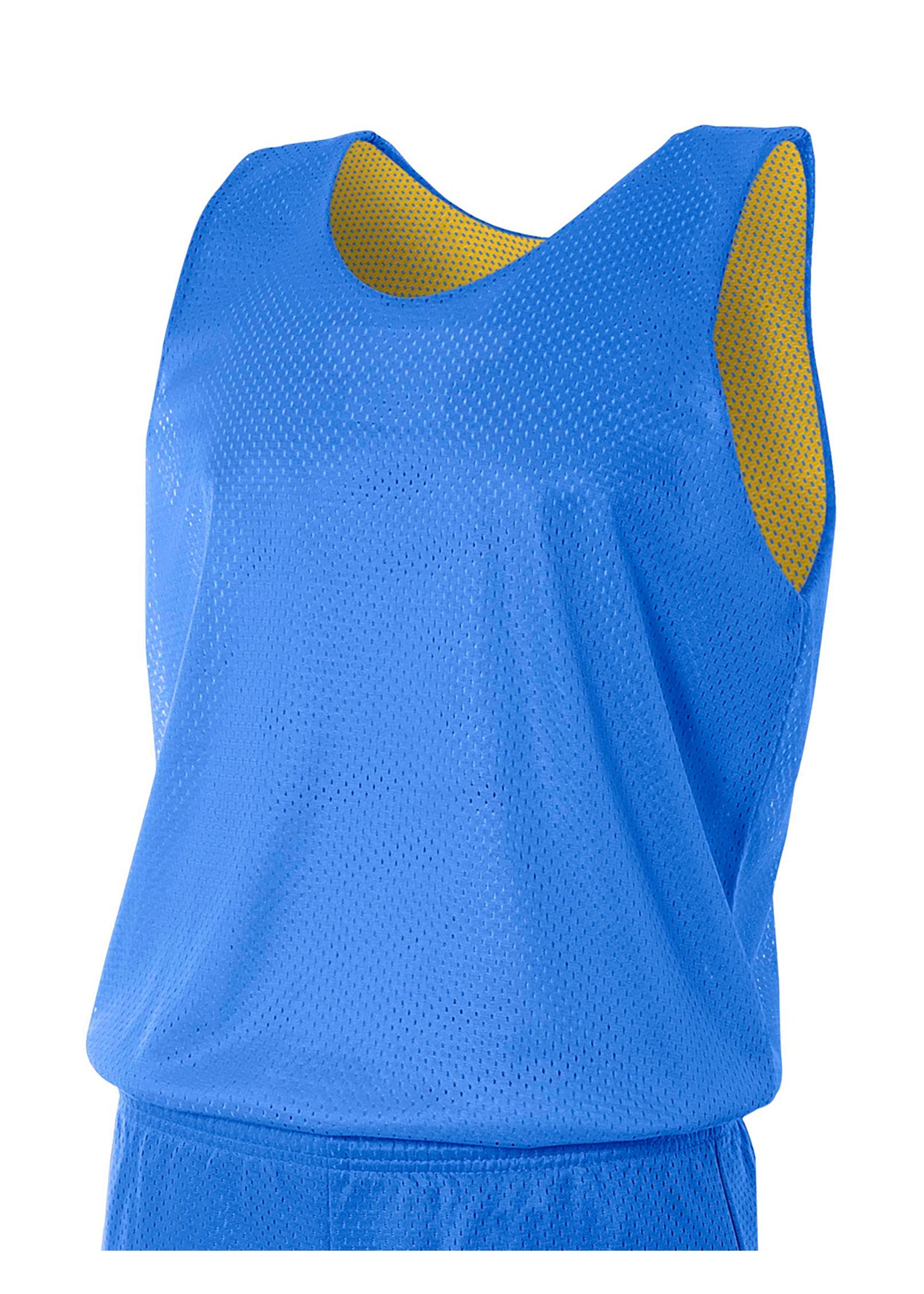 A4 N2206 Youth Reversible Mesh Tank - Royal Gold