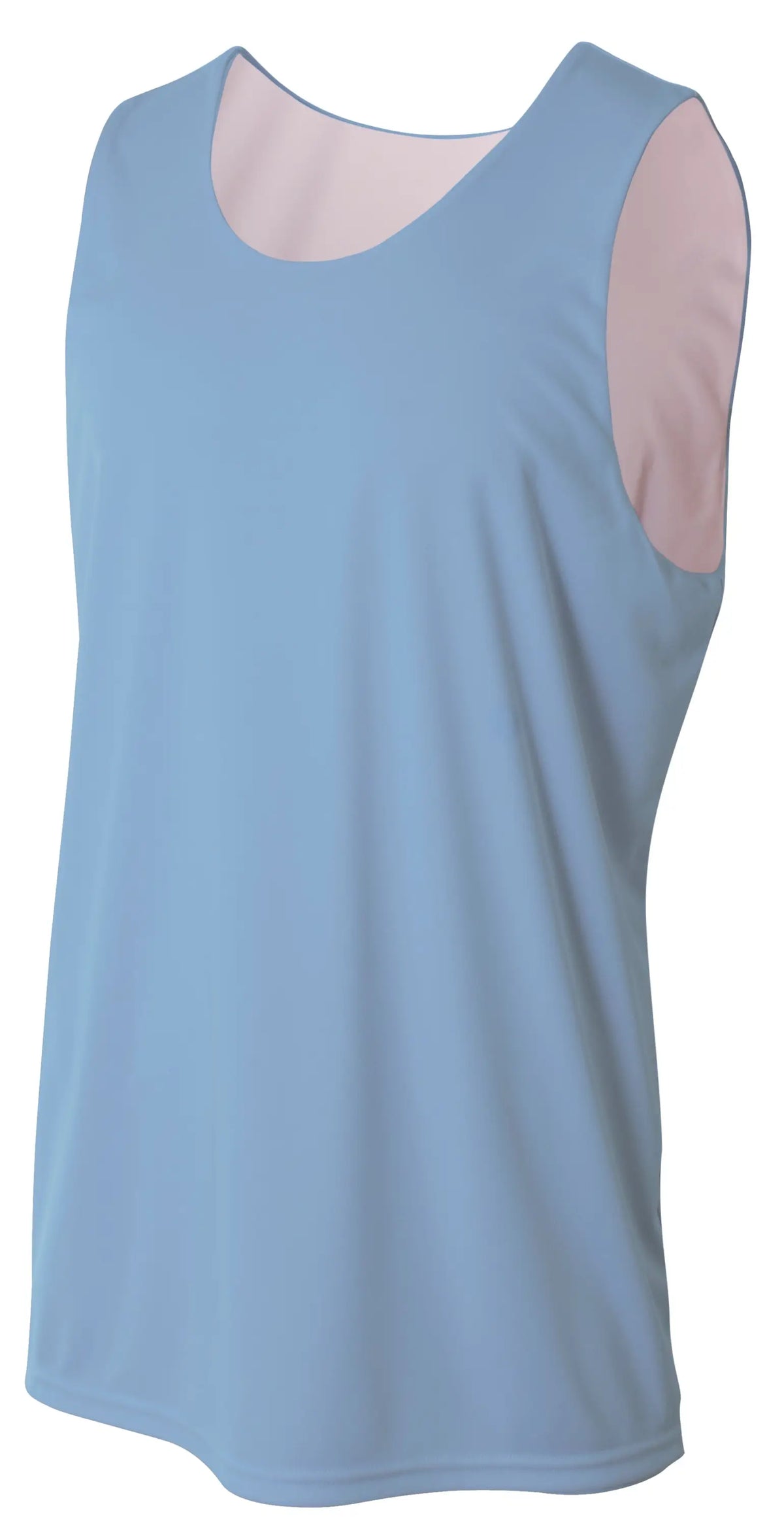 A4 N2390 Sprint Jump Reversible Jersey - Lt Blue White - Columbia / Adult s