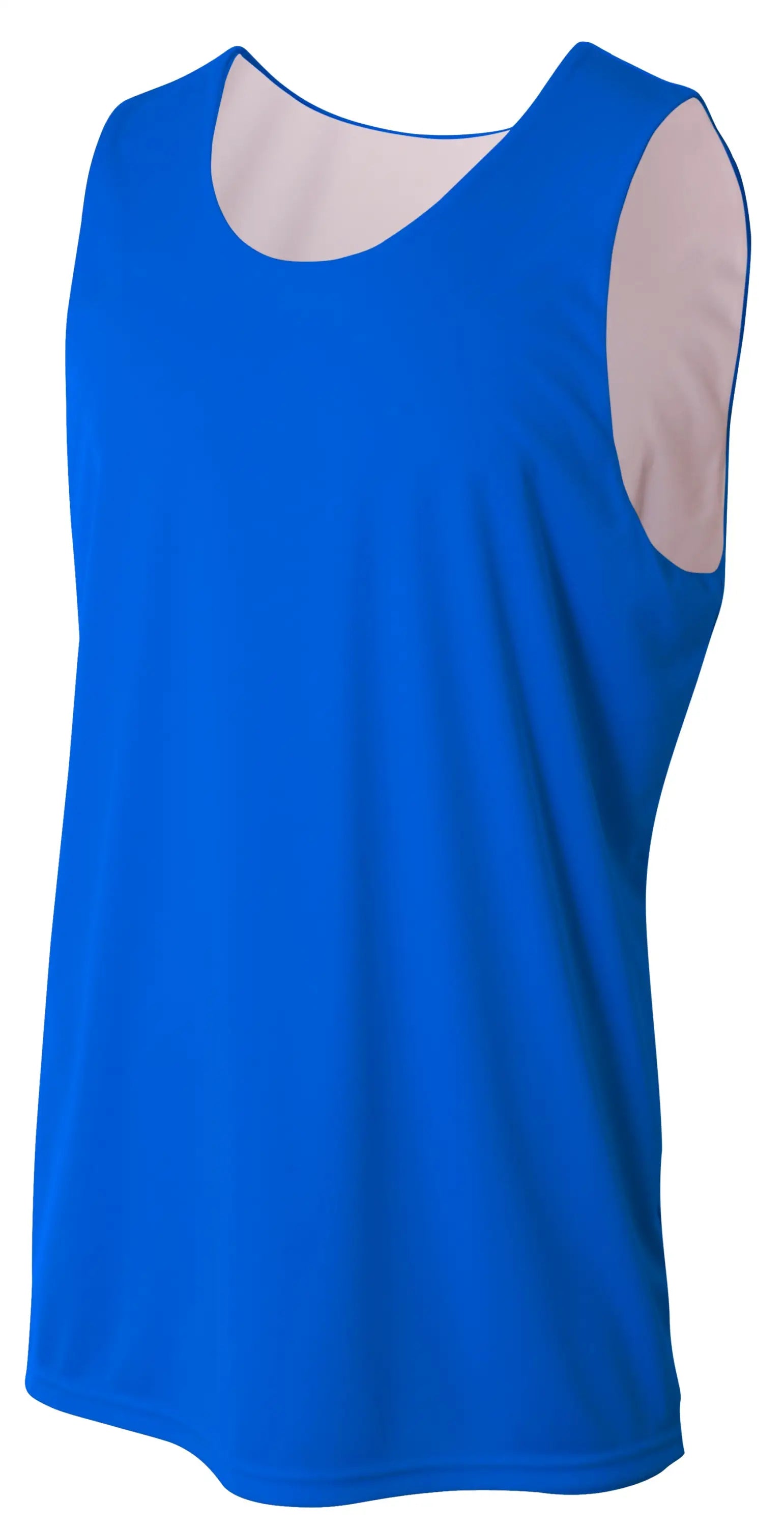 A4 N2390 Sprint Jump Reversible Jersey - Royal White - Adult s