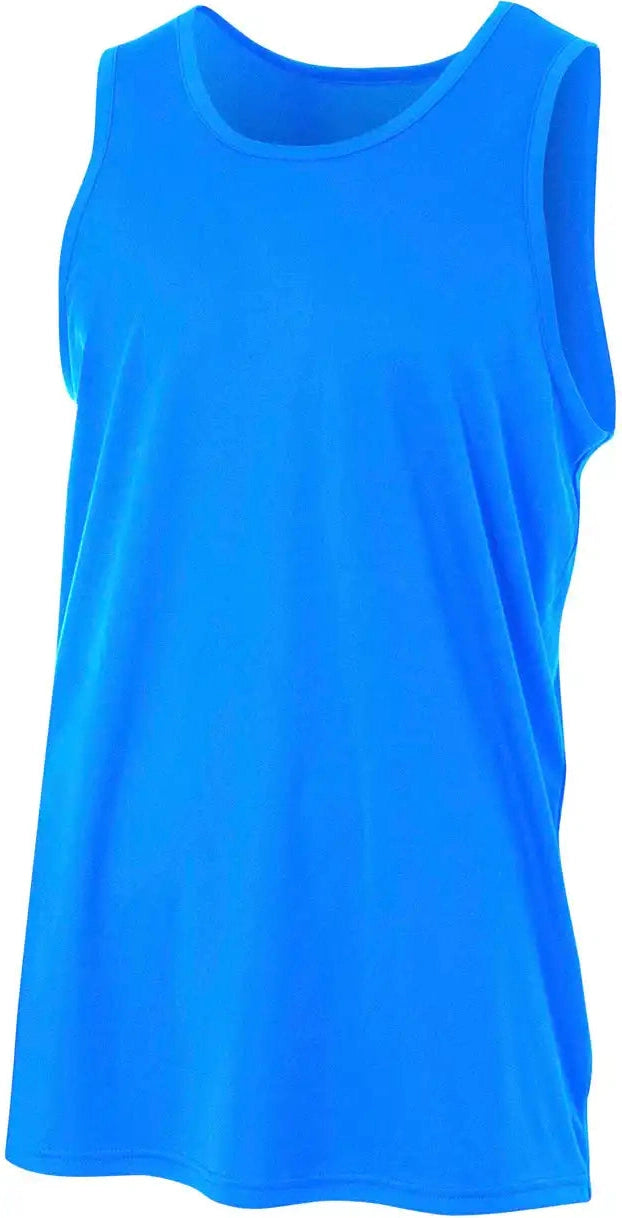 A4 N2502 Sprint Sport Tank - Royal - Adult Xs
