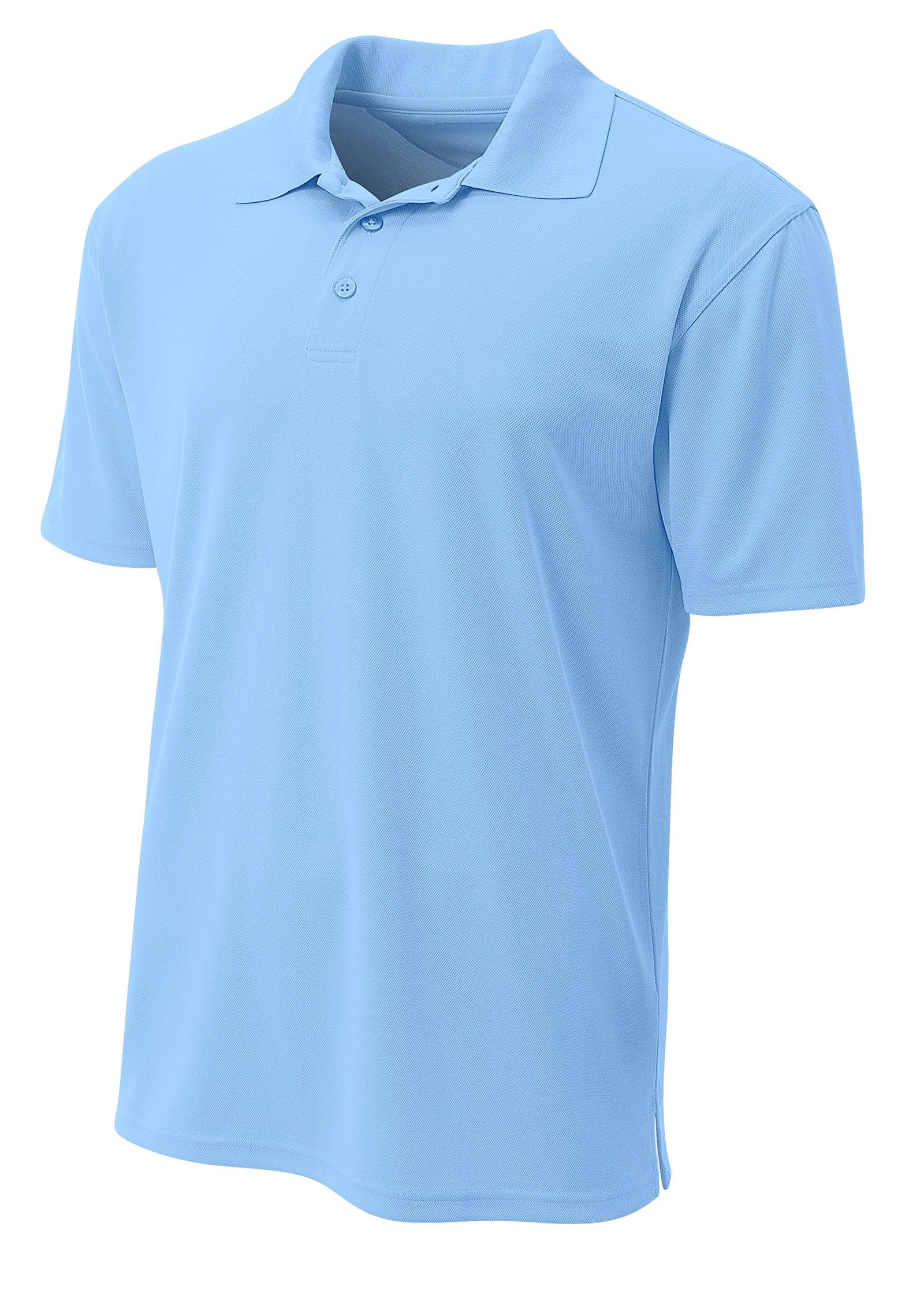 A4 N3008 Performance Pique Polo - Light Blue