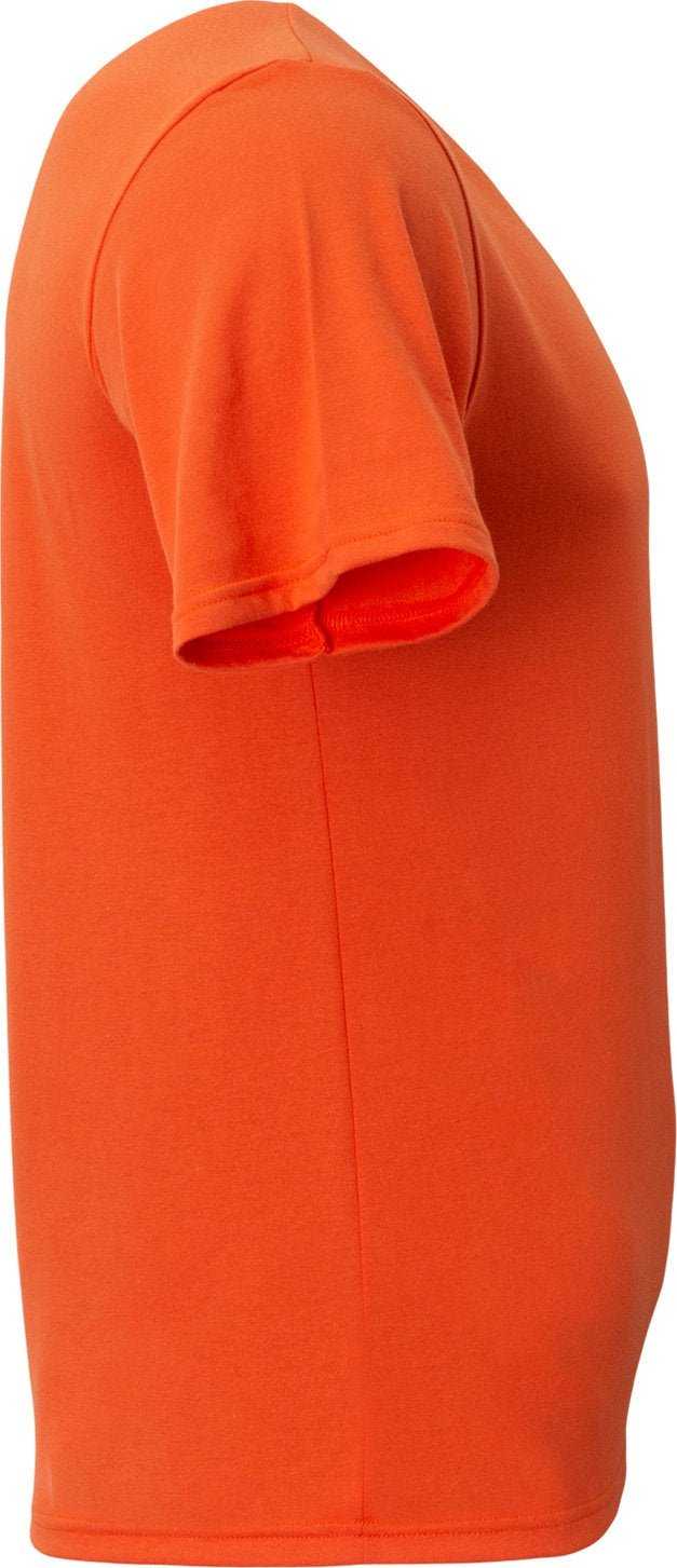 A4 N3013 Adult Softek T-shirt - Athletic Orange